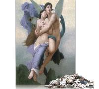 Jigsaw 1000 Pieces Abduction of Psyche Puzzles Adults Difficulty Jigsaw Puzzles Education Toys Games Family Decoration (75x50cm)