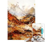 Jigsaw 1000 Pieces Abstract Blood Meditative Brain Play Toy Neat Fragment No Messy Bits Hilarious Entertainment for Game Days (Size 38x26cm)