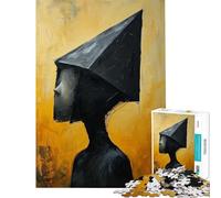 Jigsaw 1000 Pieces Abstract Elegance Meditative Mind Challenge Toy Tight Joint No Falling Apart Heartwarming Birthday Pick (Size 50x75cm)