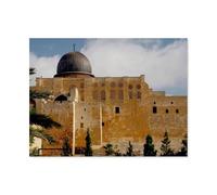 jigsaw 1000 pieces，Al-Aqsa Mosque，DIY Art for Grown Ups Adults（75x50cm）-AR97