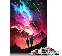 Jigsaw 1000 Pieces Beyond The Cosmos Puzzles Adults Difficulty Jigsaw Puzzles Education Toys Games Family Decoration (75x50cm)