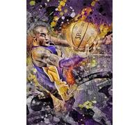 Jigsaw 1000 Pieces - Classic Basketball Player 24 - Abstract Art Puzzles - Fun Memory Cognition Games - Stress Relief Toys Vs236Pw