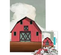 Jigsaw 1000 Pieces Countryside Farm for Educational Game Challenge Toy for Educational Game Tough Challenge Gifts For Birthdays (Size 75x50cm)