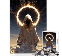 Jigsaw 1000 Pieces Faceless Celestial Being Puzzles for Teenagers Pattern Assembly Parent-child Interaction Birthday Present, Gifts, (38x52cm)