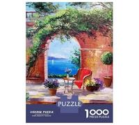 Jigsaw 1000 Pieces for Adults A Cozy Courtyard Jigsaw for Adults Anti-Stress Toys Precision Cutting Unique Birthday And Gifts 38x26cm/1000pcs