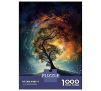 Jigsaw 1000 Pieces for Adults A Galaxy Tree Jigsaw for Adults Anti-Stress Toys Precision Cutting Unique Birthday And Gifts 70x50cm/1000pcs
