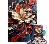 Jigsaw 1000 Pieces for Adults A Splatter of Paint Relaxing Brain Plaything Matte Finish No Glare Reflection Wonderful Birthday Choice (Size 50x75cm)