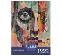 Jigsaw 1000 Pieces for Adults Abstract Art Print-9 Jigsaw for Adults Relaxing Games Analysis And Logic Deal As Gifts for The Whole Family 52x38cm/1000pcs
