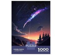 Jigsaw 1000 Pieces for Adults Anime Asteroid Odyssey Adult Jigsaw Brain Teaser Game Staycation Kill Time Help The Brain Exercise 38x26cm/1000pcs