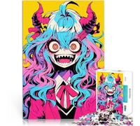 jigsaw 1000 pieces for adults Anime Monster Girl Lernspiel-Herausforderungsspielzeug Lernspiel für Geburtstag, Weihnachten52x38cm