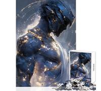 Jigsaw 1000 Pieces for Adults Astral Knight in Cosmic Armor Puzzle For Teenagers Staycation Kill Time Help The Brain Exercise for Is Ideal As A Gifts (38x26cm)