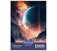 Jigsaw 1000 Pieces for Adults Aurora Symphony Landscape Adult Jigsaw Brain Teaser Game Staycation Kill Time Help The Brain Exercise 70x50cm/1000pcs