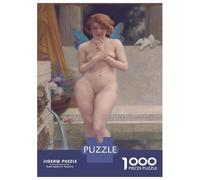 Jigsaw 1000 Pieces for Adults Bathing Lady Adult Jigsaw Brain Teaser Game Staycation Kill Time Help The Brain Exercise 52x38cm/1000pcs
