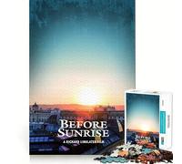 Jigsaw 1000 Pieces for Adults Before Sunrise Accurate Joint Fun Smart Play Gift Peace Time Play Birthday Decor Gift (50x75cm)