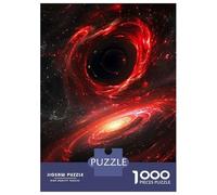 Jigsaw 1000 Pieces for Adults Black Holes Adult Jigsaw Brain Teaser Game Staycation Kill Time Help The Brain Exercise 52x38cm/1000pcs