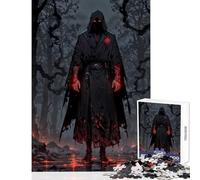 Jigsaw 1000 Pieces for Adults Blood Assassin - Crimson Shadow Warrior Puzzle For Teenagers Staycation Kill Time Help The Brain Exercise for Is Ideal As A Gifts (50x75cm)