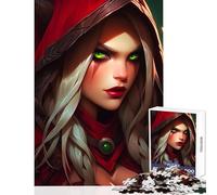 Jigsaw 1000 Pieces for Adults Blood Night Sylvan Elf Zen Puzzle For Teenagers Staycation Kill Time Help The Brain Exercise for Is Ideal As A Gifts (38x52cm)