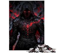 Jigsaw 1000 Pieces for Adults Blood Oath Knight︰ Crimson Vanguard Difficult And Challenge Tough Challenge Educational Games for 14+ Puzzle Game Offered (50x75cm)