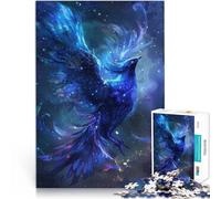 jigsaw 1000 pieces for adults Blue Phoenix Help the brain exercise addictive toys to cultivate patience Home Decoration Toys 50x70cm
