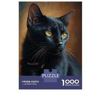 Jigsaw 1000 Pieces for Adults Bombay Cat Oil Paint Jigsaw for Adults Relaxing Games Analysis And Logic Deal As Gifts for The Whole Family 70x50cm/1000pcs