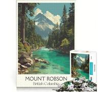 Jigsaw 1000 Pieces for Adults British Columbia Travel, Educational Game, Difficult And Challenge, Artists Collection, Fine Art 38x52cm