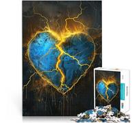 jigsaw 1000 pieces for adults Broken Heart~ Dekomprimierendes intellektuelles Lernspielzeug Eltern-Kind-Interaktion38x26cm