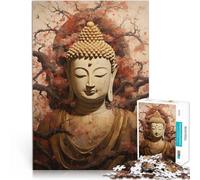 jigsaw 1000 pieces for adults “Buddha painting ” Made of cardboard,for age 14+ Play toys It is ideal as a gift for the whole family。size:26x38cm/10.24x14.96inch