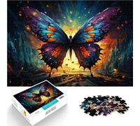 jigsaw 1000 pieces for adults butterfly Brain Teaser Game 26x38cm is ideal as a gift for the whole family for for teenager Age 14 and Up