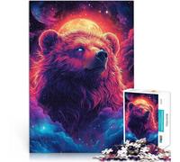 jigsaw 1000 pieces for adults Celestial Bear of the Starlit Moon Educational Games DIY Toys Secret Santa Gifts 50x70cm