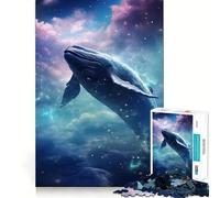 Jigsaw 1000 Pieces for Adults Celestial Leviathan Tight Cut Fun Brain Teaser Gift Leisure Fun Time Xmas Decor Gift (38x26cm)