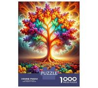 Jigsaw 1000 Pieces for Adults Chromatic Symphony Adult Jigsaw Brain Teaser Game Staycation Kill Time Help The Brain Exercise 38x26cm/1000pcs