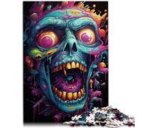 jigsaw 1000 pieces for adults Color monster Educational Game Challenge Toy 26x38cm deal as gifts for the whole family for ages 14+