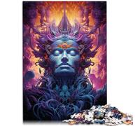 jigsaw 1000 pieces for adults Colorful God Educational Game Challenge Toy 26x38cm Educational Game for Birthday Chrismas