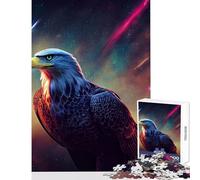 Jigsaw 1000 Pieces for Adults Cosmic Eagle Puzzle For Teenagers Staycation Kill Time Help The Brain Exercise for Is Ideal As A Gifts (38x52cm)