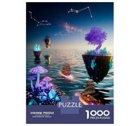 Jigsaw 1000 Pieces for Adults Cosmic Odyssey Adult Jigsaw Brain Teaser Game Staycation Kill Time Help The Brain Exercise 70x50cm/1000pcs