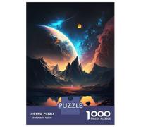 Jigsaw 1000 Pieces for Adults Cosmic Universe Odyssey Adult Jigsaw Brain Teaser Game Staycation Kill Time Help The Brain Exercise 70x50cm/1000pcs