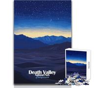 Jigsaw 1000 Pieces for Adults Death Valley National Park Relaxing Peaceful Indoor Fun Accurate Piece Cutting Play Toy Size 38x26cm