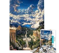 Jigsaw 1000 Pieces for Adults Divine Ascension Puzzles for Adults Brain Teaser Game Birthday Present Deal As Gifts for The Whole Family (Size 50x75cm)