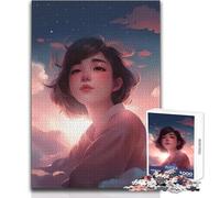 Jigsaw 1000 Pieces for Adults Dreaming Unwind during Free Time Clean Cut Seamless Interlock Toy Size 38x52cm