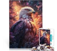 jigsaw 1000 pieces for adults Eagle in Cosmic Forest Brain intelligence challenge addictive toys Artists Collection, Fine Art 26x38cm