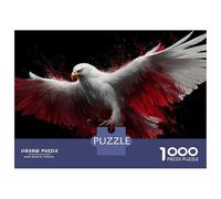 Jigsaw 1000 Pieces for Adults Eagle Wallpapers for PC Adult Jigsaw Puzzle Family Games Analysis And Logic Deal As Gifts for The Whole Family 52x38cm/1000pcs