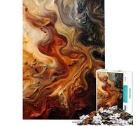 Jigsaw 1000 Pieces for Adults Elemental Fusion Puzzles for Adults Toy Wall Decor Difficult Challenge Deal As Gifts for The Whole Family (Size 38x52cm)