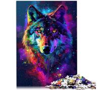 jigsaw 1000 pieces for adults exotic wolf Educational Game Challenge Toy 26x38cm Unique Home Decor and Gifts for teenager 14+