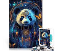 jigsaw 1000 pieces for adults Fantasy Magic Panda Intellectual Game 38x52cm is ideal as gifts for the whole family for and Age 14 Years Up
