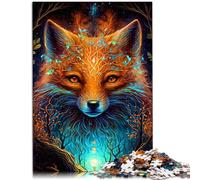 jigsaw 1000 pieces for adults Fox Brain Teaser Game 26x38cm Challenging To Complete But Fun And Humorous for and teenager Age 14 Years Up