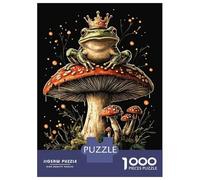 Jigsaw 1000 Pieces for Adults Goblincore - Frog Kind on Jigsaw for Adults Relax Games Difficult Hard Deal As Gifts for The Whole Family 38x26cm/1000pcs