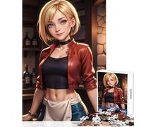 Jigsaw 1000 Pieces for Adults Grace My Time At Sandrock Jigsaw Puzzles for Teenagers Staycation Kill Time Wishlist with Santa Claus Unique Birthday And Gifts (38x52cm)