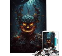 Jigsaw 1000 Pieces for Adults Halloween VI Educational Game Brain Intelligence Challenge Addictive Toys Funny Gifts Family Activities (Size 50x75cm)