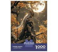 Jigsaw 1000 Pieces for Adults High Elf Under Autumn Moon Jigsaw for Adults Relaxing Games Analysis And Logic Deal As Gifts for The Whole Family 52x38cm/1000pcs