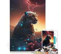 Jigsaw 1000 Pieces for Adults Jaguar on Mars, Educational Toy, But Fun And Humorous, Improving Love between Couples (50x75cm)